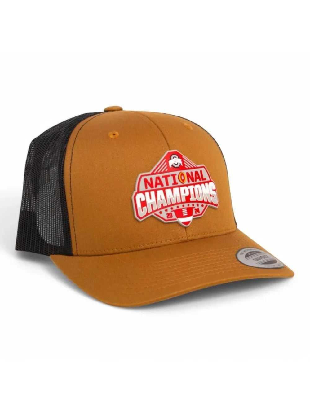 Ohio State Buckeyes 2024 CFP National Champions YP Classic Snapback Trucker Hat